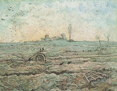 Vincent Van Gogh The Plough and the Harrow (nn04) France oil painting art